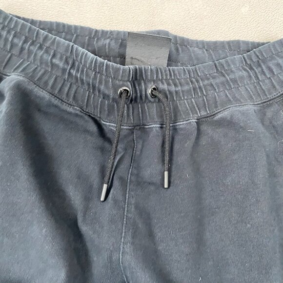 Nike Men's Sweatpants Medium Joggers 100% Cotton Elastic Waistband & Cuffs Black - Picture 9 of 13